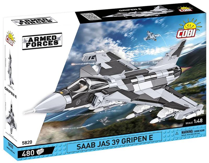 COBI SAAB JAS 39 GRIPEN E 1:48 グリペン COBI Armed Forces SAAB JAS 39 Gripen E Plane : Amazon.com.br